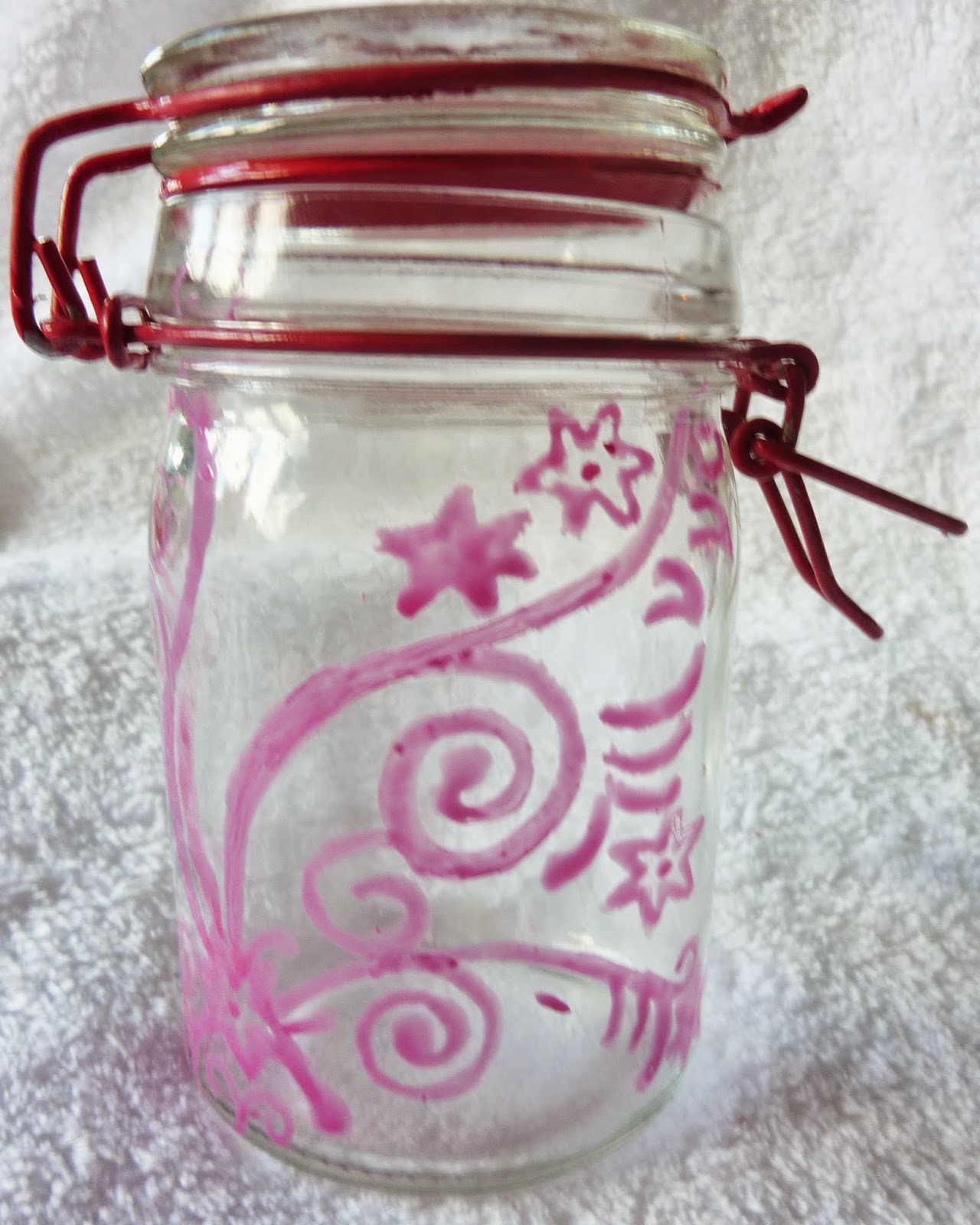 comment decorer un bocal en verre